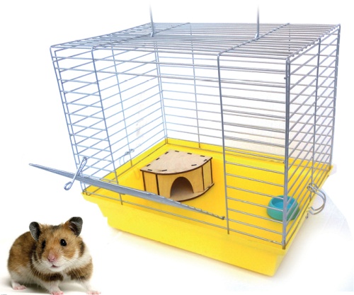 Детальная картинка Клетка Данко-ЗОО для мелких грызунов, 350х250х320(h)мм, неразборная