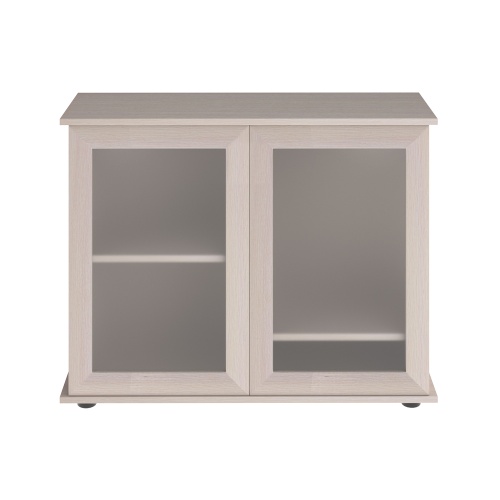 Детальная картинка Подставка AquaPlus 90 (91*36*72 см) две дверки МДФ со стеклом, выбеленный дуб, в коробке, подходит для модели аквариума LUX П150 фото 2