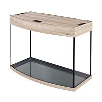 Картинка анонса Аквариум Ф-105 LUX LED (71х36х56 см) стекло 6 мм, дуб сонома, 99 л., аквар. коврик