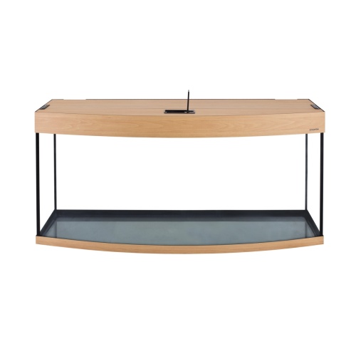 Детальная картинка Аквариум AquaPlus LUX LED Ф245 бук (121х41х61 см) стекло 8 мм, фигурный, 213 л., аквар. коврик фото 3