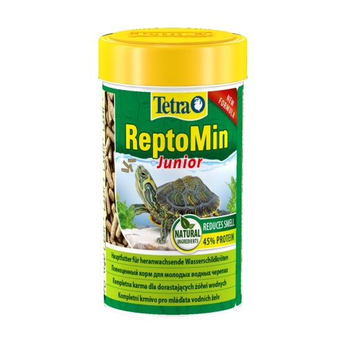 Детальная картинка Корм Tetra ReptoMin Junior 100 мл, минипалочки для молодых водных  черепах 