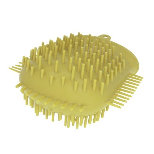 Детальная картинка Лапомойка ZooOne силиконовая большая (ЖЕЛТАЯ), для собак фото 5