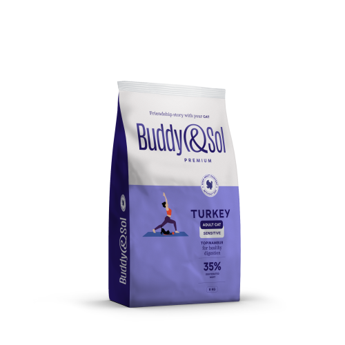 Детальная картинка Buddy&Sol PREMIUM PUPPY & JUNIOR Полнорационный сухой корм премиум-класса с индейкой для щенков и юниоров всех пород 10кг фото 2