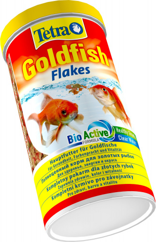 Корм Tetra Goldfish Flakes 1000 мл, хлопья для золотых рыбок фото 2