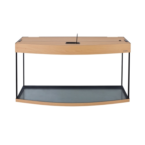 Детальная картинка Аквариум AquaPlus LUX Ф170 бук (101х41х56 см) стекло 6/8 мм, фигурный, 161 л., с лампами Т8 2х30 Вт, аквар. коврик фото 2