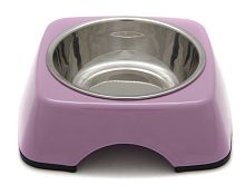 Картинка анонса Миска COMFY MELAMINA 02 М (17,5х6,5 см) квадрат розовая