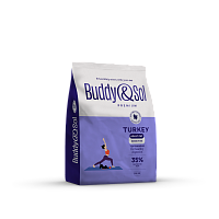 Картинка анонса Buddy&Sol PREMIUM SENSITIVE Полнорационный сухой корм премиум-класса с индейкой для взрослых кошек с чувствительным пищеварением 0,4кг