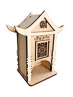 Картинка анонса Домик для грызунов Китайский домик (96х150х185мм)