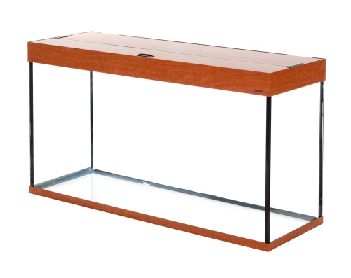 Детальная картинка Аквариум AquaPlus LUX П288 груша (121х41х66 см) стекло 10 мм, прямоугольный, 254 л., с лампами Т8 2х38 Вт, аквар. коврик