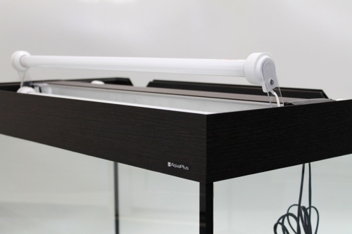 Детальная картинка Аквариум AquaPlus PRO 170 выбеленный дуб (84х46х56 см) стекло 8 мм, прямоугольный, 166 л., с лампами Т8 4х25 Вт, аквар. коврик фото 9