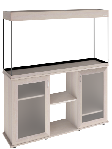 Детальная картинка Аквариум AquaPlus LUX П264 выбеленный дуб (121х41х61 см) стекло 8 мм, прямоугольный, 237 л., с лампами Т8 2х38 Вт, аквар. коврик фото 8