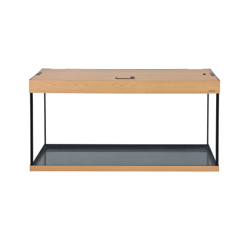 Детальная картинка Аквариум AquaPlus LUX П264 бук(121х41х61 см) стекло 8 мм, прямоугольный, 237 л., с лампами Т8 2х38 Вт, аквар. коврик фото 3