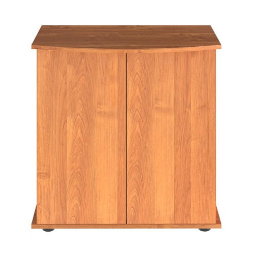 Детальная картинка Подставка AquaPlus фигурная 70 (71х36/30х72 см) две дверки ДСП, ольха, в коробке, подходит для модели аквариума LUX Ф105 фото 2