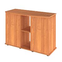 Картинка анонса Подставка AquaPlus фигурная 100 (101х42/33х72 см) две дверки ДСП, ольха, в коробке, подходит для модели аквариума LUX Ф170