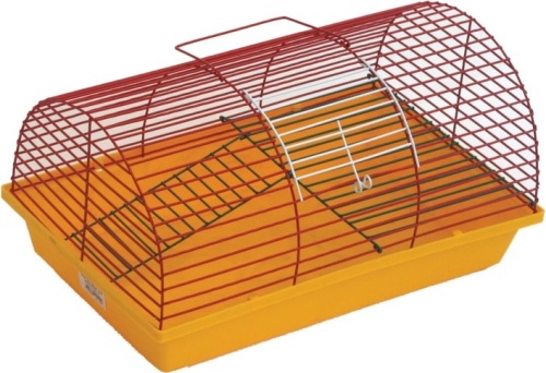 Детальная картинка Клетка Зоомарк для грызунов полукруглая, 36х24х22см (110ж)