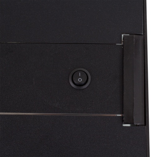 Детальная картинка Аквариум AquaPlus LUX П200 черный (101х41х56 см) стекло 6/8 мм, прямоугольный, 181 л., с лампами Т8 2х30 Вт, аквар. коврик фото 5