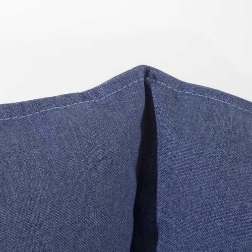 Детальная картинка Лежак для животных с бортом RichPet Thor М ( 60х70 см), джинса фото 2