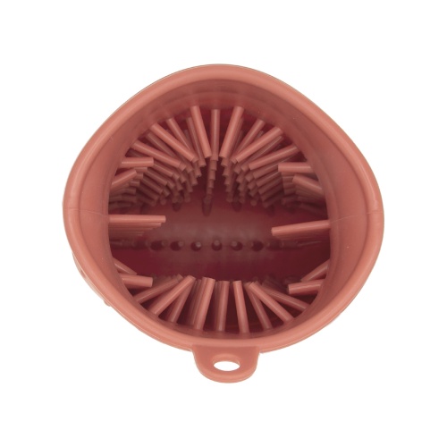 Детальная картинка Лапомойка ZooOne для собак силиконовая большая (КРАСНАЯ) фото 4