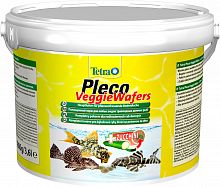 Корм Tetra Pleco VeggieWafers  3.6 л, пластинки для травоядных донных рыб, с цукини