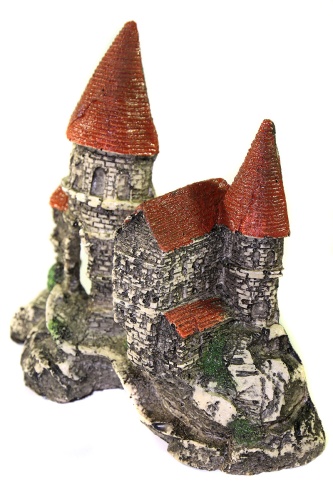 Детальная картинка 612 Грот DEKSI Замок  21х7х17см, мини-декорация фото 2