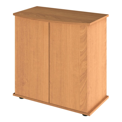 Детальная картинка Подставка AquaPlus фигурная 70 (71х36/30х72 см) две дверки ДСП, бук, в коробке, подходит для модели аквариума LUX Ф105