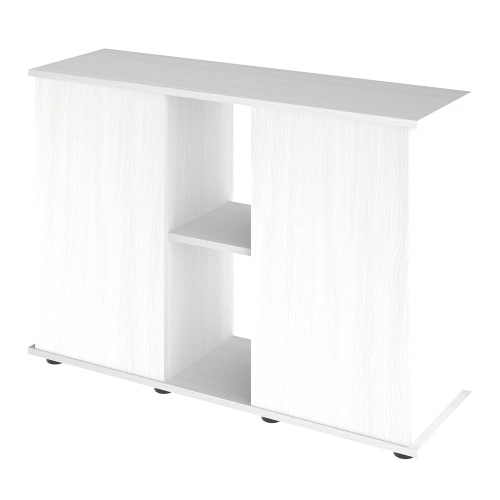 Детальная картинка Подставка AquaPlus 100 (101*41*72 см) две дверки ДСП, белое дерево, в коробке, подходит для модели аквариума LUX П200