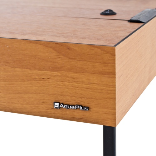 Детальная картинка Аквариум AquaPlus LUX LED П264 ольха (121х41х61 см) стекло 8 мм, прямоугольный, 237 л., аквар. коврик фото 9