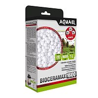 Наполнитель для аквариумных фильтров AQUAEL BIOCERAMAX 1600 (1 л) стеклокерамика, шарики