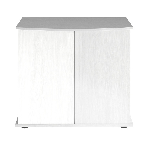 Детальная картинка Подставка AquaPlus фигурная 80 (81x36/28x72 см) две дверки ДСП, белое дерево, в коробке, подходит для модели аквариума LUX Ф115 фото 3