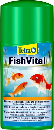 Детальная картинка TetraPond FishVital 250 мл, для создания здоровой биологической среды в пруду, 