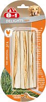 Картинка анонса Палочки 8in1 Delights для собак, с куриным мясом в жесткой говяжьей коже 3 шт х 25 г