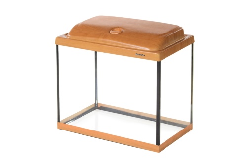 Детальная картинка Аквариум AquaPlus STD П60 ольха (51х31х45 см) стекло 5 мм, прямоугольный, 53 л., с лампой Т8 1х14 Вт.