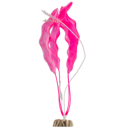 Детальная картинка Растение флуоресцирующее GloFish XL 40 см розовое (меняет цвет в УФ-свете)