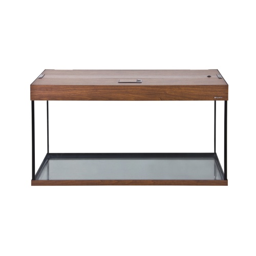 Детальная картинка Аквариум AquaPlus LUX LED П264 орех (121х41х61 см) стекло 8 мм, прямоугольный, 237 л., аквар. коврик фото 5