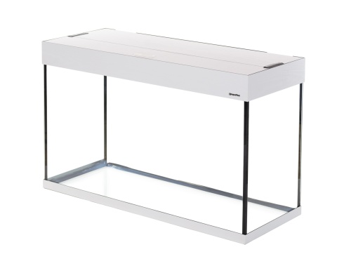 Детальная картинка Аквариум AquaPlus LUX П150 белое дерево (91х36х56 см) стекло 6мм, 141 л. прямоугольный, аквар. коврик