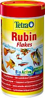 Картинка анонса Корм Tetra Rubin Flakes 250 мл, хлопья для всех видов рыб, для усиления окраса 