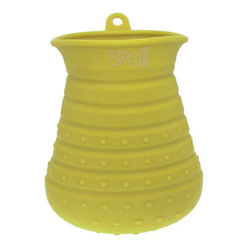 Детальная картинка Лапомойка ZooOne силиконовая большая (ЖЕЛТАЯ), для собак