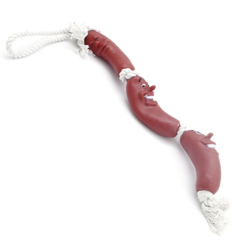 Детальная картинка Игрушка для собак COMFY CHRIS  сосиски 3 шт., 57 см