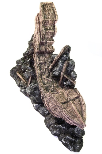 Детальная картинка 531 Грот DEKSI Корабль  50х10х40см, односторонний декоративный элемент фото 2