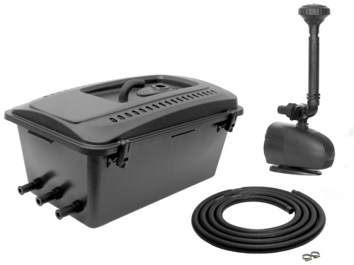 Детальная картинка Фильтрационный комплект AQUAEL KLARJET UV 15000 для пруда до 15000 л (проточный фильтр, насос PFN ECO 8000, стерилизатор UV PS 11 Вт) фото 2