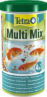Картинка анонса Корм Tetra Pond Multi Mix 1 л, кормовая смесь для всех видов прудовых рыб (хлопья, палочки, таблетки, гаммарус)