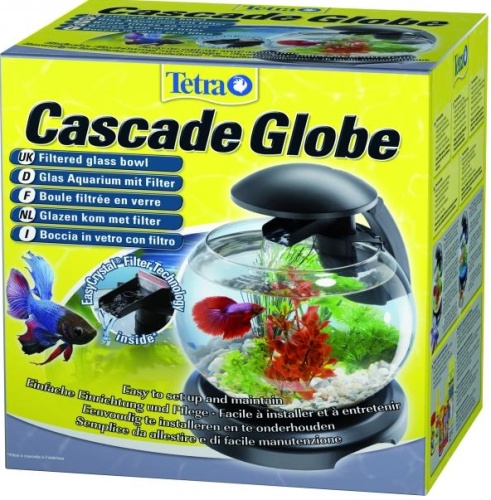 Детальная картинка Аквариум  Tetra Cascade Globe 6.8л черный, диаметр 27,9 см фото 2