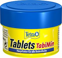 Корм Tetra Tablets TabiMin  58 табл. / 30 мл / 18 г, таблетки для донных рыб 