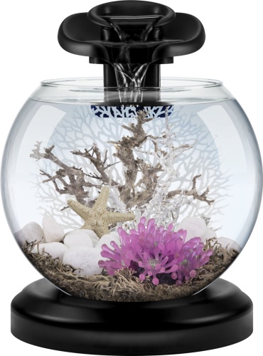 Детальная картинка Аквариум Tetra Duo WaterFall Globe 6.8л черный, диаметр 27,9 см фото 15