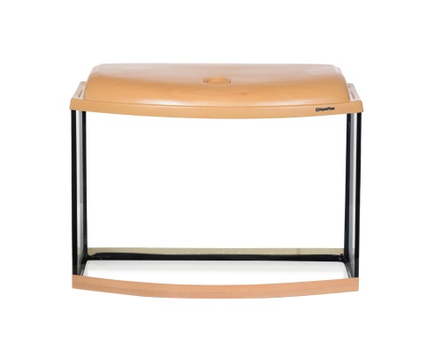 Детальная картинка Аквариум AquaPlus STD LED Ф70 бук (61х32х45 см) стекло 5 мм, фигурный, 59 л. фото 2