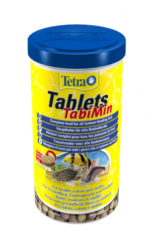 Корм Tetra Tablets TabiMin 2050табл. / 1000 мл / 620 г, таблетки для донных рыб фото 3