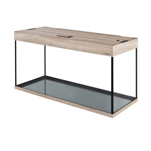 Детальная картинка Аквариум AquaPlus LUX П200 дуб сонома (101х41х56 см) стекло 6/8 мм, прямоугольный, 181 л., с лампами Т8 2х30 Вт, аквар. коврик