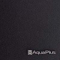Аквариум AquaPlus LUX LED Ф105 черный (71х36х56 см) стекло 6 мм, фигурный, 99 л., со светодиодным модулем AQUAEL LEDDY TUBE Retro Fit Sunny 1х16 W / 620 мм, аквар. коврик