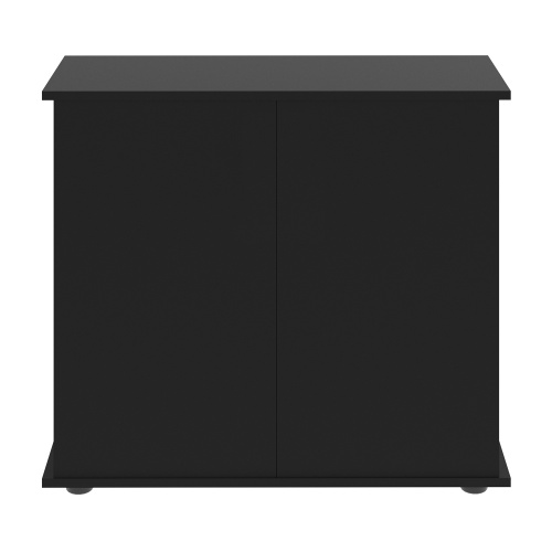 Детальная картинка Подставка AquaPlus 80 (81*36*72 см) две дверки ДСП, черная, в коробке, подходит для модели аквариума LUX П120 фото 2