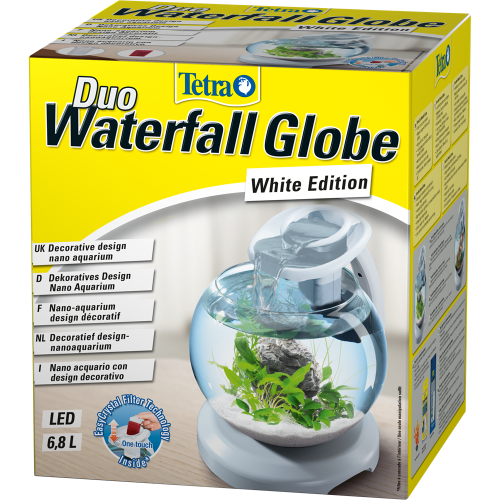 Детальная картинка Аквариум Tetra Duo WaterFall Globe 6.8л белый, диаметр 27,9 см фото 15